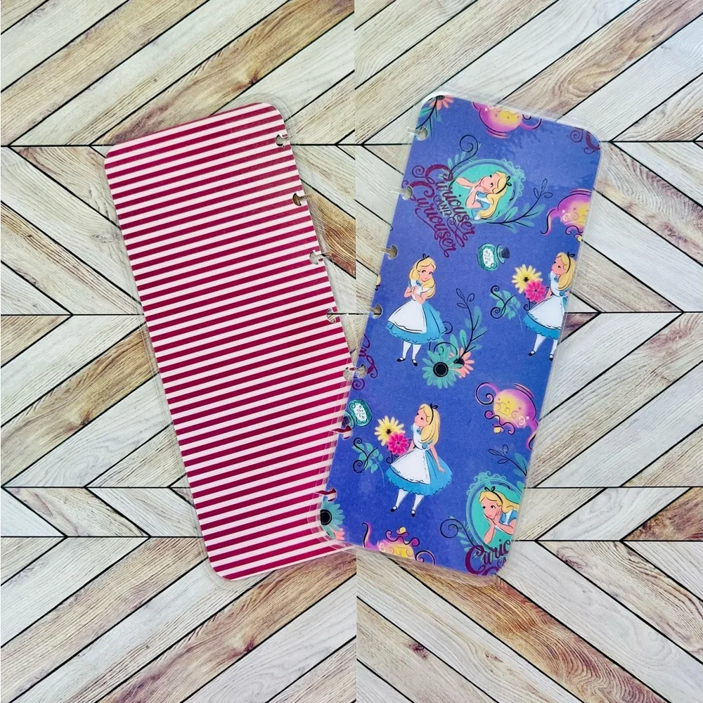 Happy planner skinny mini size undated alice in wonderland